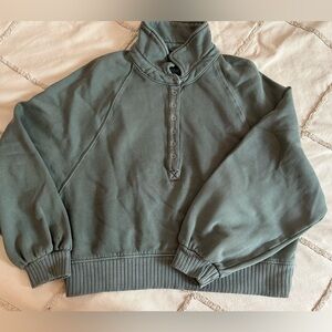 Green Pullover Sweatshirt